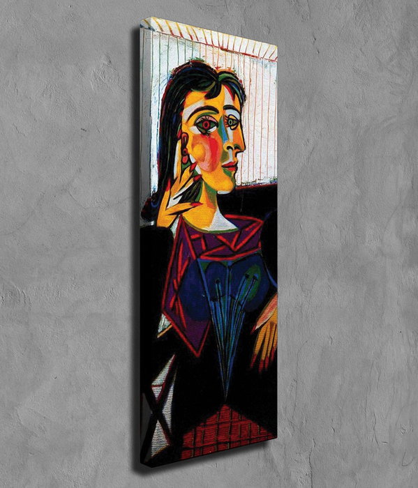 Wallity Lienzo Decorativo Retrato de Dora Maar de Pablo Picasso 30 x 80 cm Wallity Lienzo Decorativo Retrato de Dora Maar de Pablo Picasso 30 x 80 cm